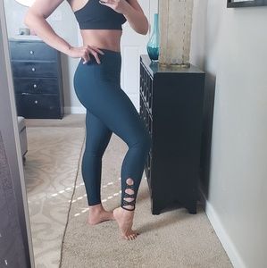 Marika teal leggings size S